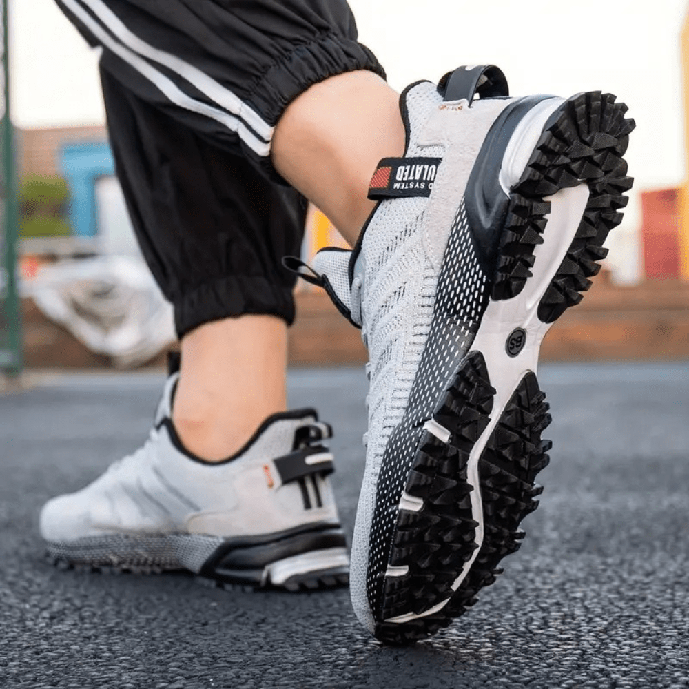 Chaussures de Sport Homme - AirRun™ - Gris Clair